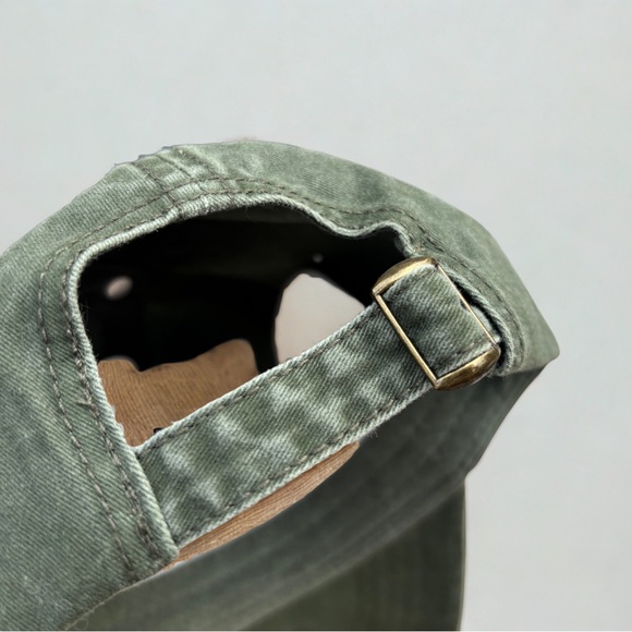 Hand-Embroidered Flower Baseball Cap - Picture 3 of 3